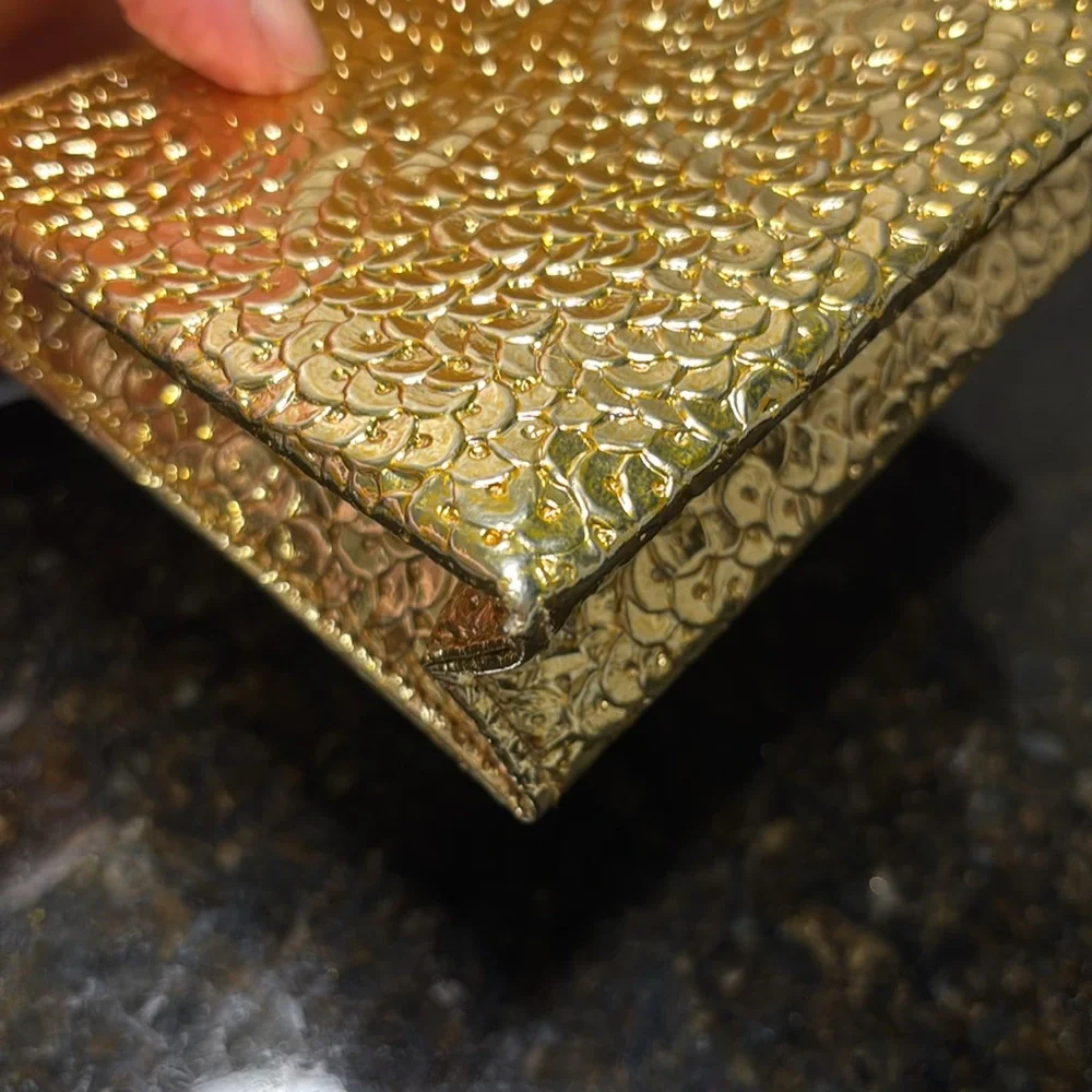 Gold Clutch Bag